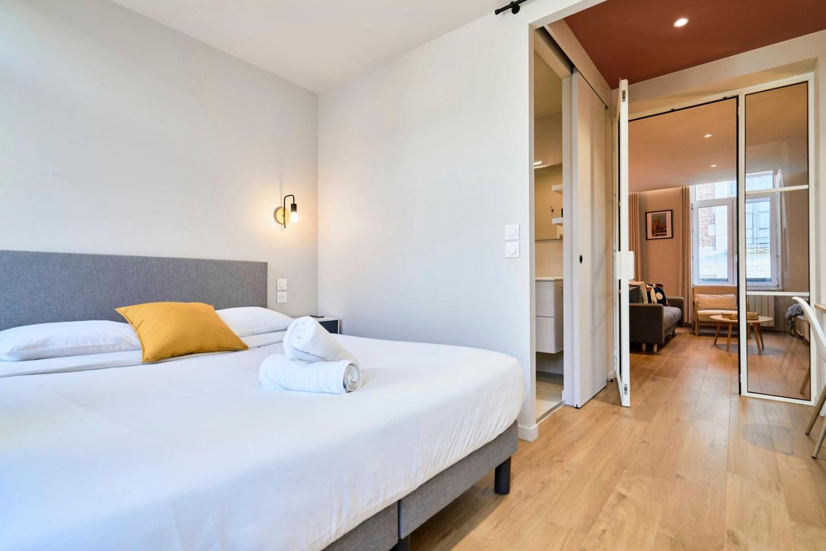 Apartment With Parking In The Heart Of Old Lille Kültér fotó
