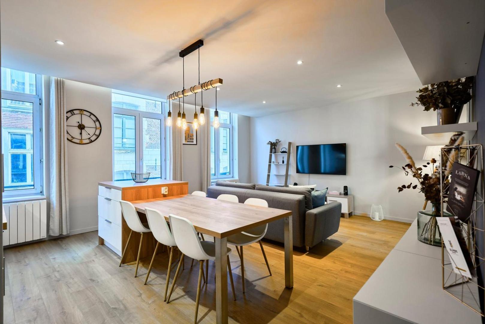 Apartment With Parking In The Heart Of Old Lille Kültér fotó