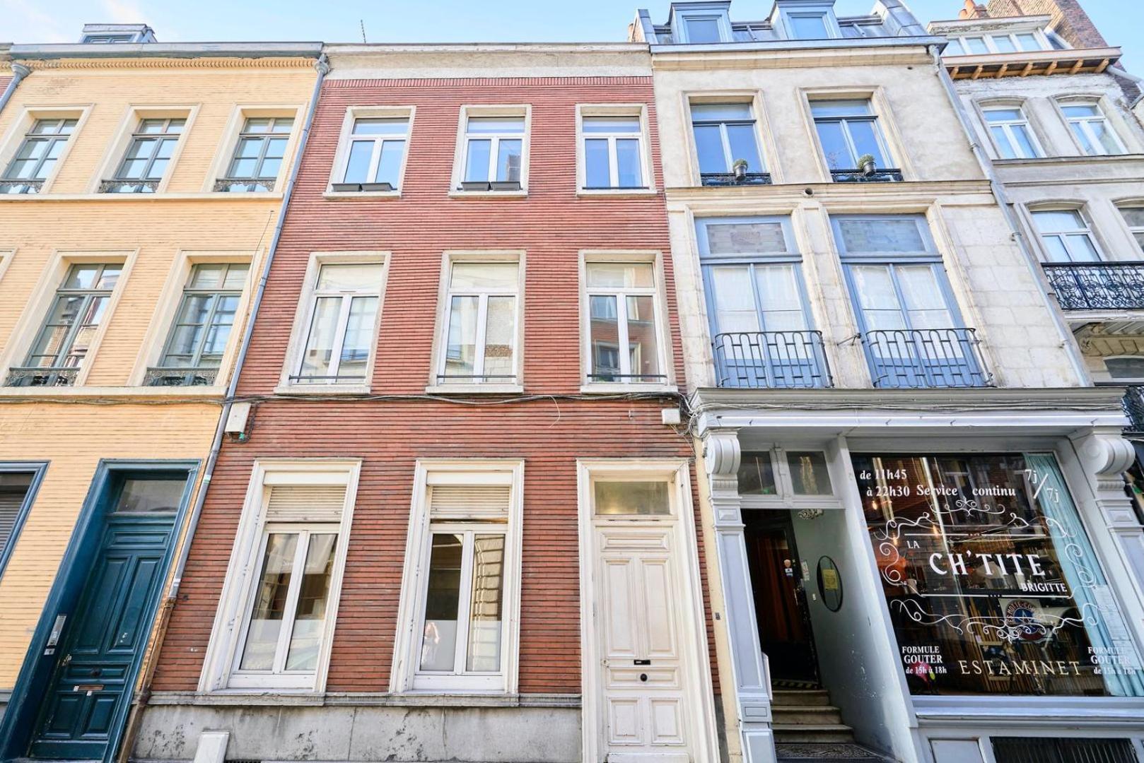 Apartment With Parking In The Heart Of Old Lille Kültér fotó